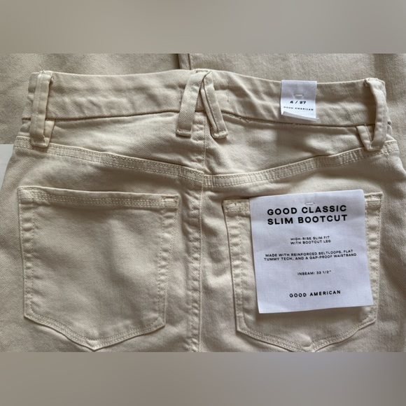 NWT Good American Good Classic Slim Bootcut Jeans - Picture 11 of 12